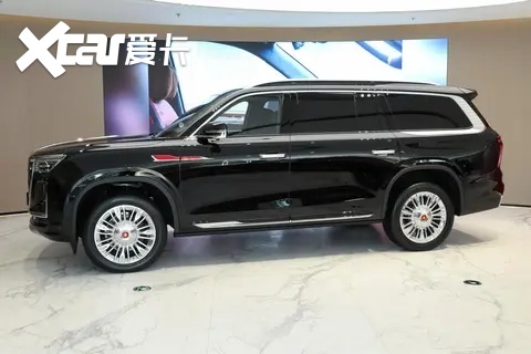 最强华系SUV！红旗金葵花国耀四座版实车，搭载4.0T八缸发动机