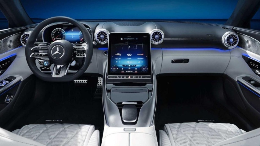 奔驰AMG GT继任者，AMG SL PHEV谍照曝光