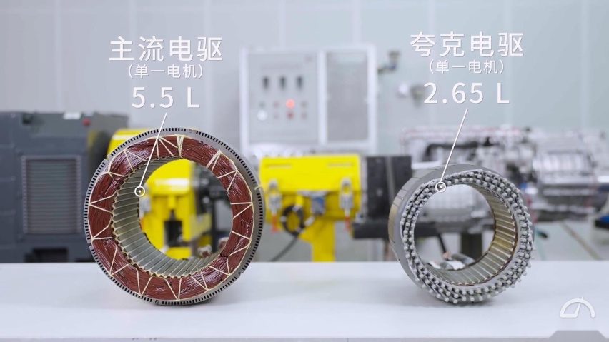 小电机马力竟超越大V8 埃安发布夸克电驱突破“3纳米”