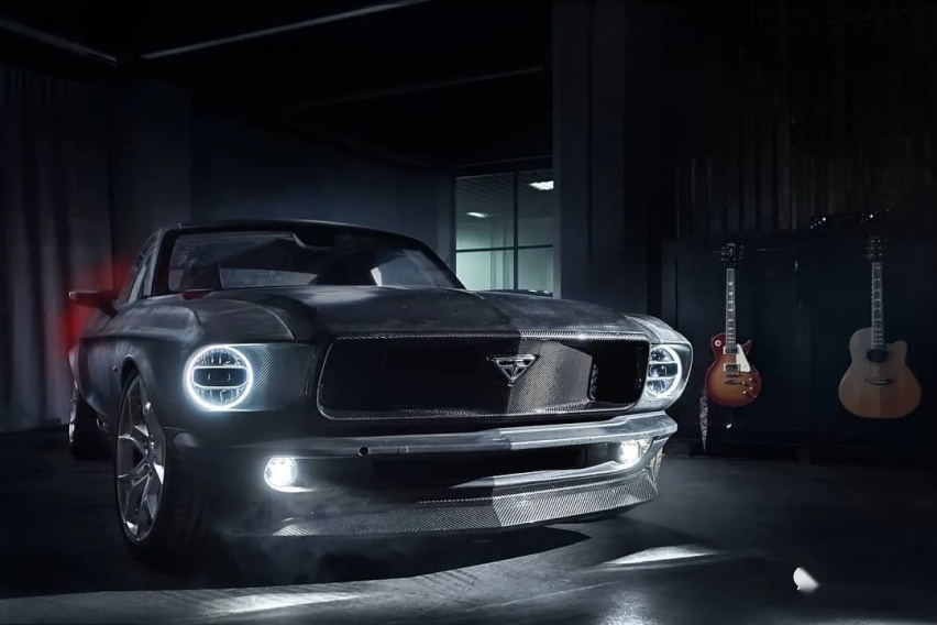 披着Mustang外壳的特斯拉Model S？840马力电动缝合怪来袭