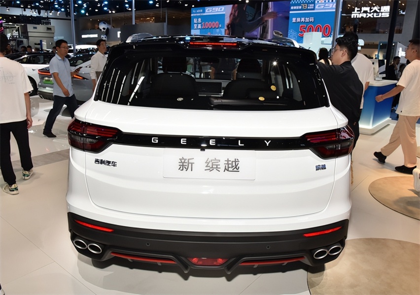 几万元的国产车，吉利缤越销量确实下滑了，但依然稳坐榜首