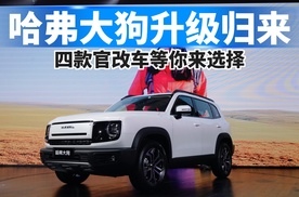 哈弗大狗升级归来，四款官改车等你来选择！