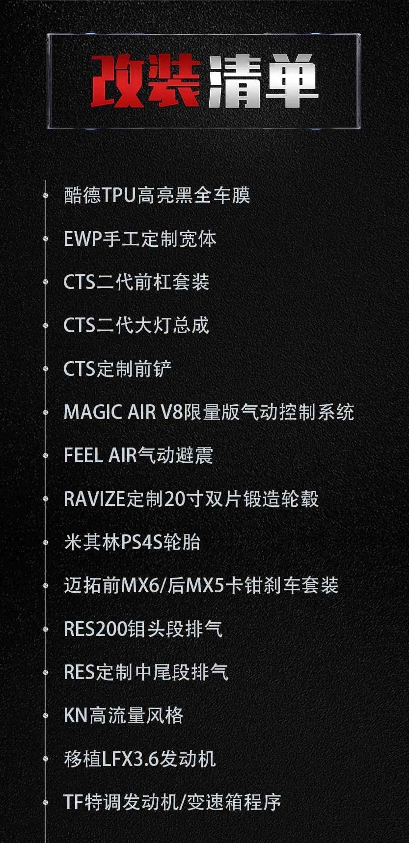 父亲给我凯迪拉克SLS练手，我将它打造成了姿态与性能并存的状态