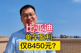 单车盈利仅8450元！花的比赚的还多，比亚迪为何这么“傻”？