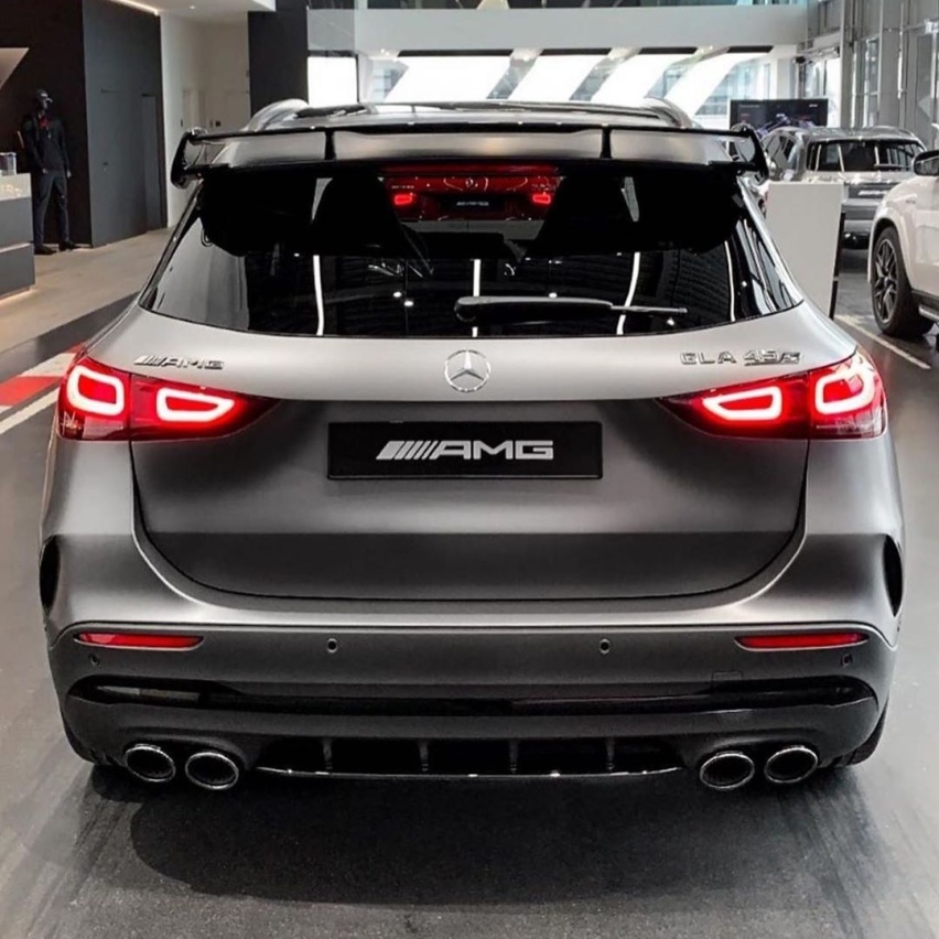 精致运动的造型 梅赛德斯-AMG GLA 45 S实车