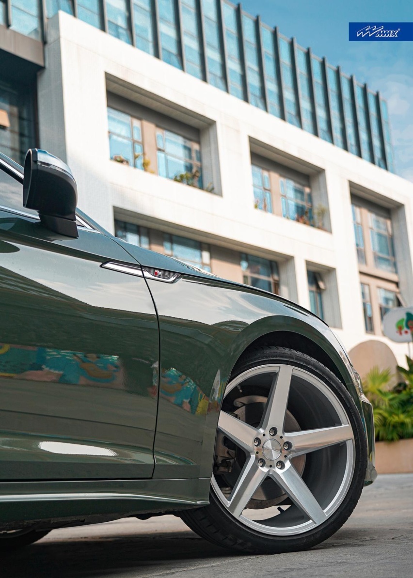 奥迪 A5 Sportback升级MMX轮毂，越基础越讲究