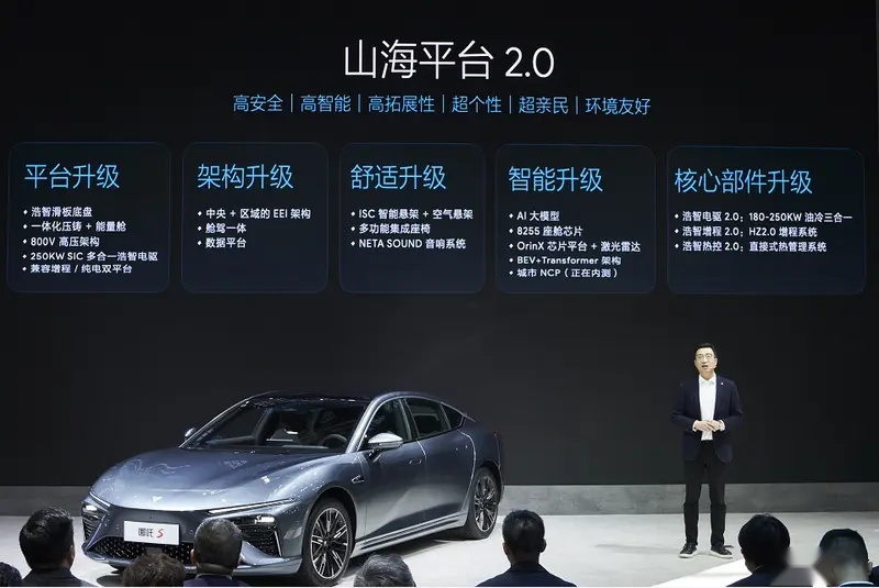 全维升级，哪吒汽车山海平台迈入2.0时代！