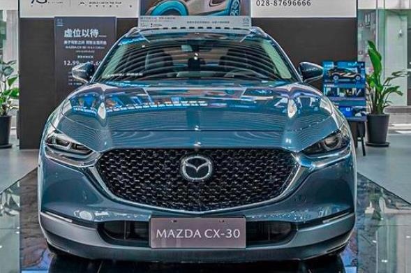 马自达CX-30到店实拍，5月28日上市，预售12.99万起