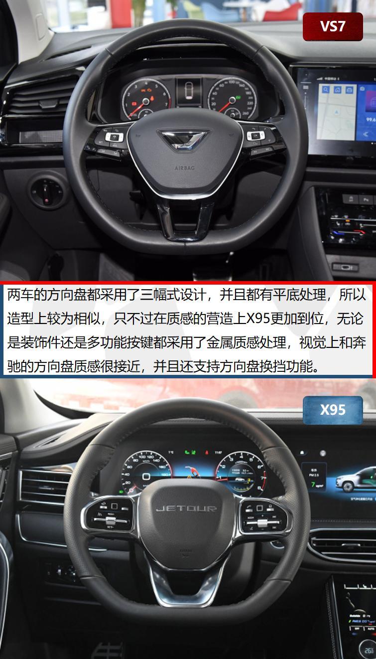 车市“双捷棍” 捷达VS7对比捷途X95