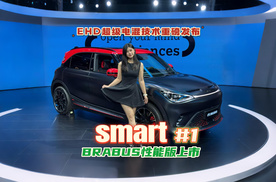 插混赛道拼颜值的品牌天塌了 smart要来了