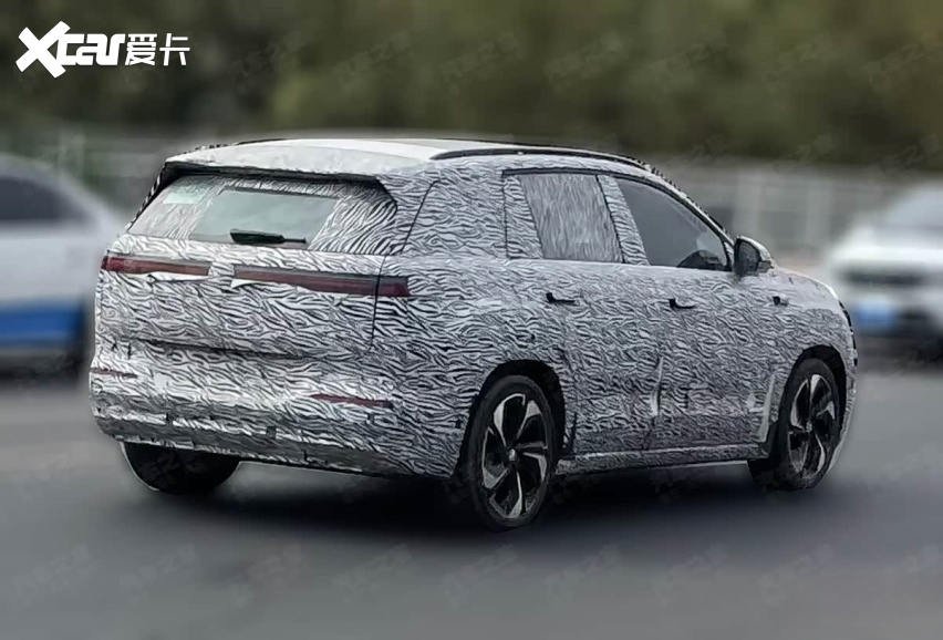 上汽大众IDERA首款纯电车型谍照曝光中型SUV+激光雷达(图3)