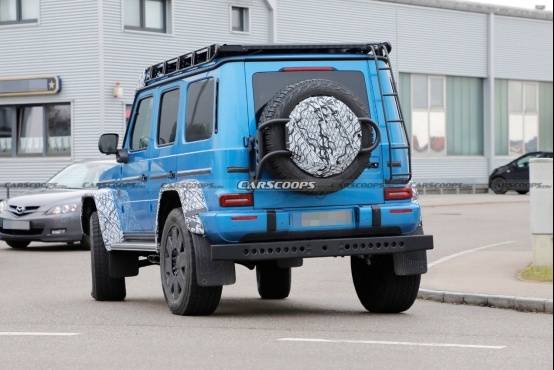 新款奔驰AMG G63 4x4最新外观谍照曝光
