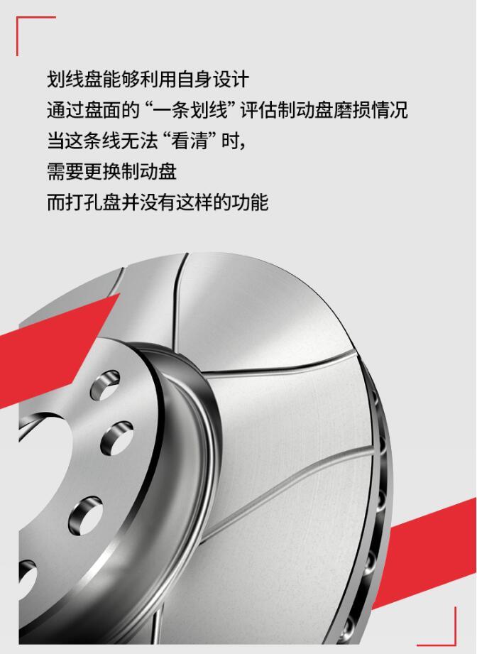 原厂正品布雷博刹车制动盘，你选打孔还是划线？总代理