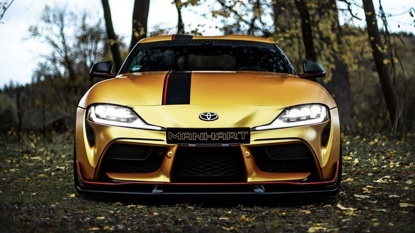 Manhart打造550匹Supra，黄金圣衣加身