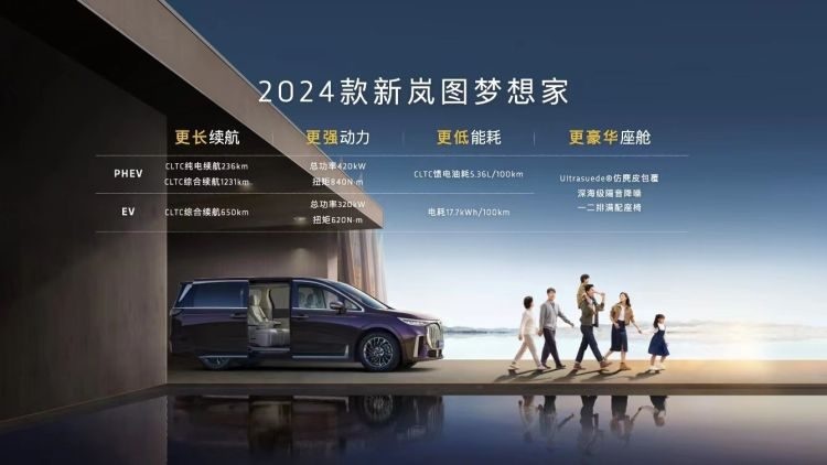强电动真安全真豪华！新岚图梦想家上市33.99万起