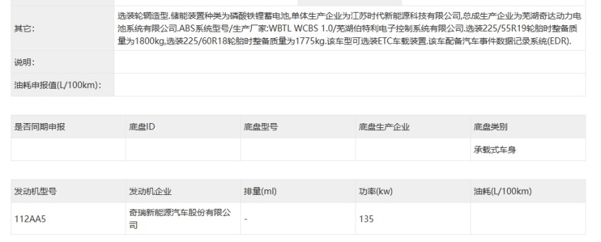 奇瑞iCAR 03申报图曝光，今年内完成交付，售价15万左右？