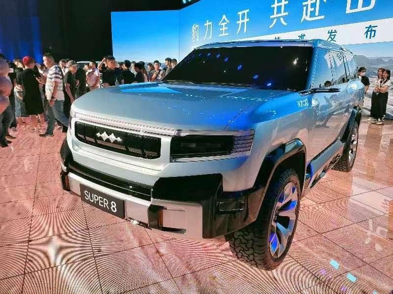 比亚迪的小彩蛋 方程豹豹3/豹8概念车亮相 凑齐“583”家族