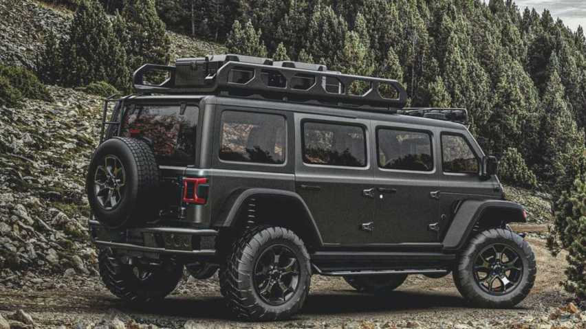 Jeep牧马人也能改装成旅行车？VAN渲染图曝光！