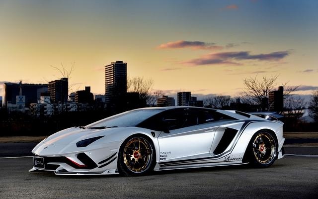 东瀛美学中的兰博基尼Aventador S 改装，比原装犀利