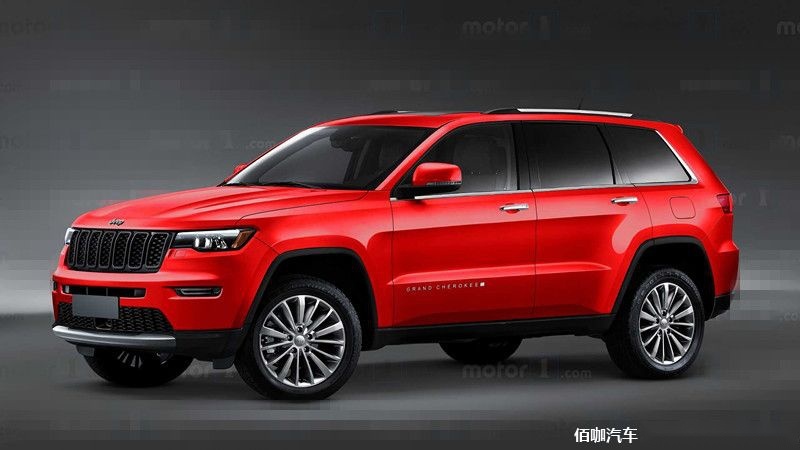 2022款JEEP大切诺基渲染图 三排座椅布局/年底首发