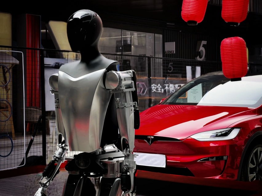 被马斯克称为“比汽车更有价值”的Tesla Bot人形机器人 来西安啦