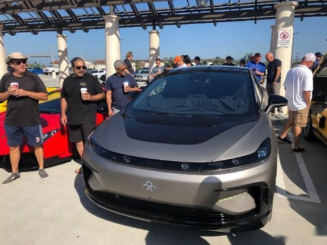 法拉第未来 FF91 实车现身国外小车展，是你喜欢的样子吗？