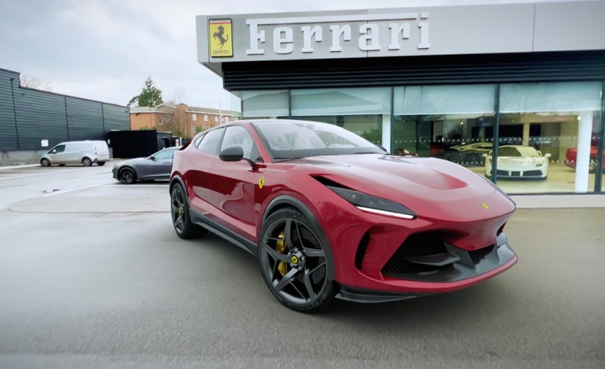 法拉利首款SUV车型Purosangue年内发布！2.9T V6混动，2023年交付