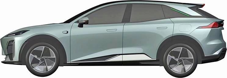 深蓝的小帅弟！定位SUV，长安C673车型专利图曝光