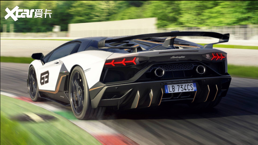 兰博基尼Aventador搭载V12发动机 带有定制排气装置