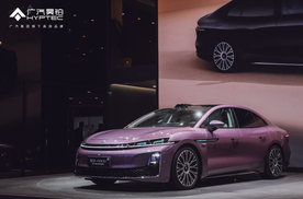 为高速L3商用冲刺 华系双智旗舰轿车广汽昊铂A800内饰首发