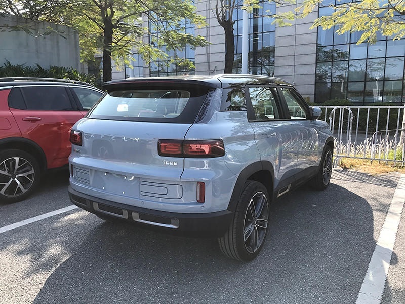 国产最美SUV？吉利icon实车曝光，将于广州车展正式亮相