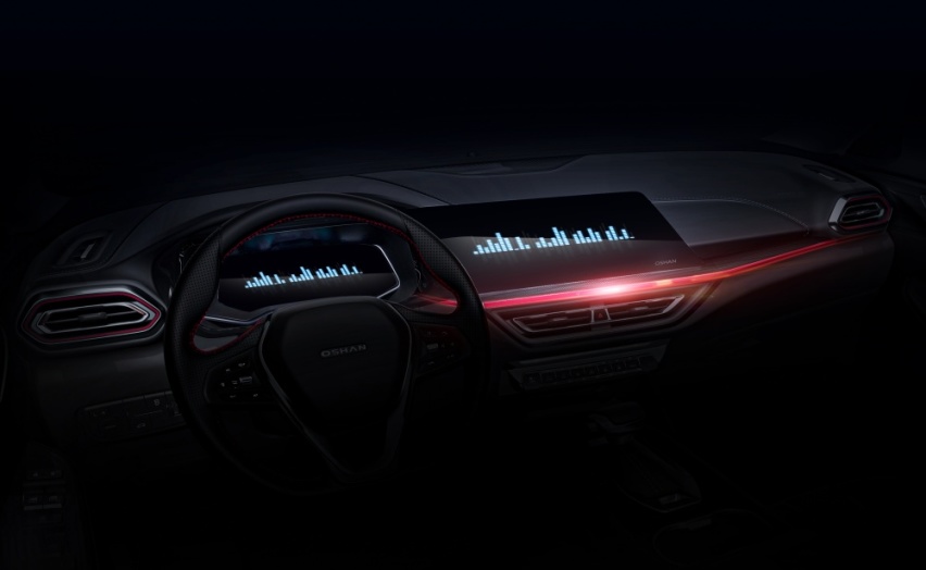 定位全新紧凑型SUV，长安欧尚X5内饰官图发布