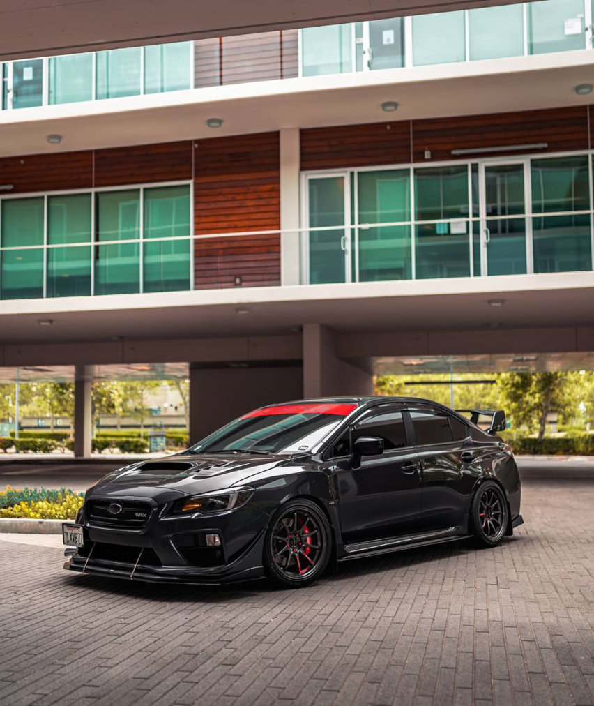 斯巴鲁WRX VAG改装Rotora刹车