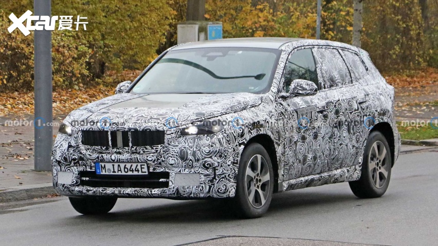 定位紧凑suv或将2022年亮相宝马ix1路试谍照曝光
