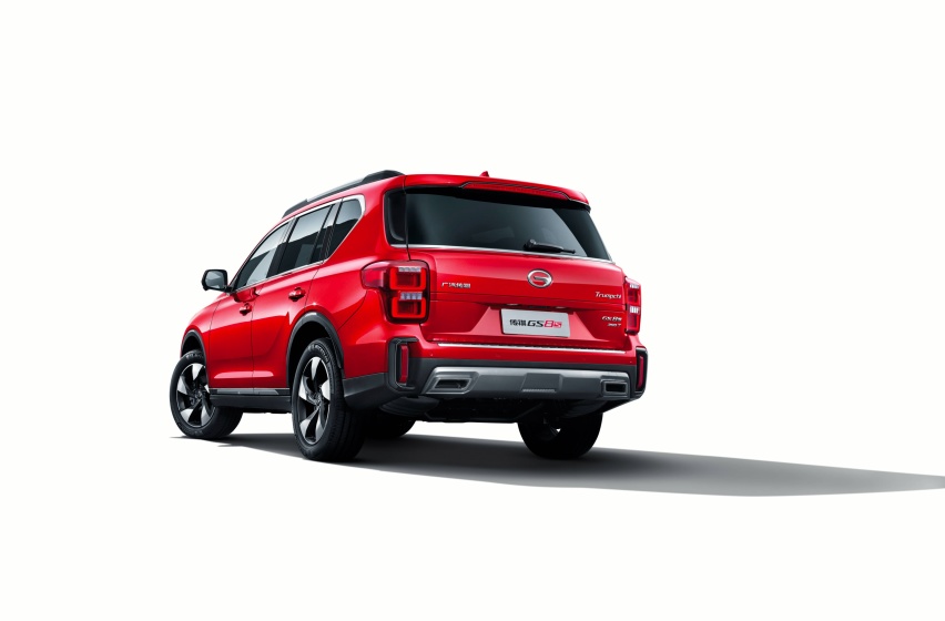 广汽传祺“大5座”SUV-GS8S正式上市！售价15.58万