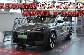 35.3万元起的奥迪Q6L e-tron家族 价格有诚意吗？