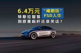 6.4万元FSD入华，特斯拉智驾是标杆，还是笑话？