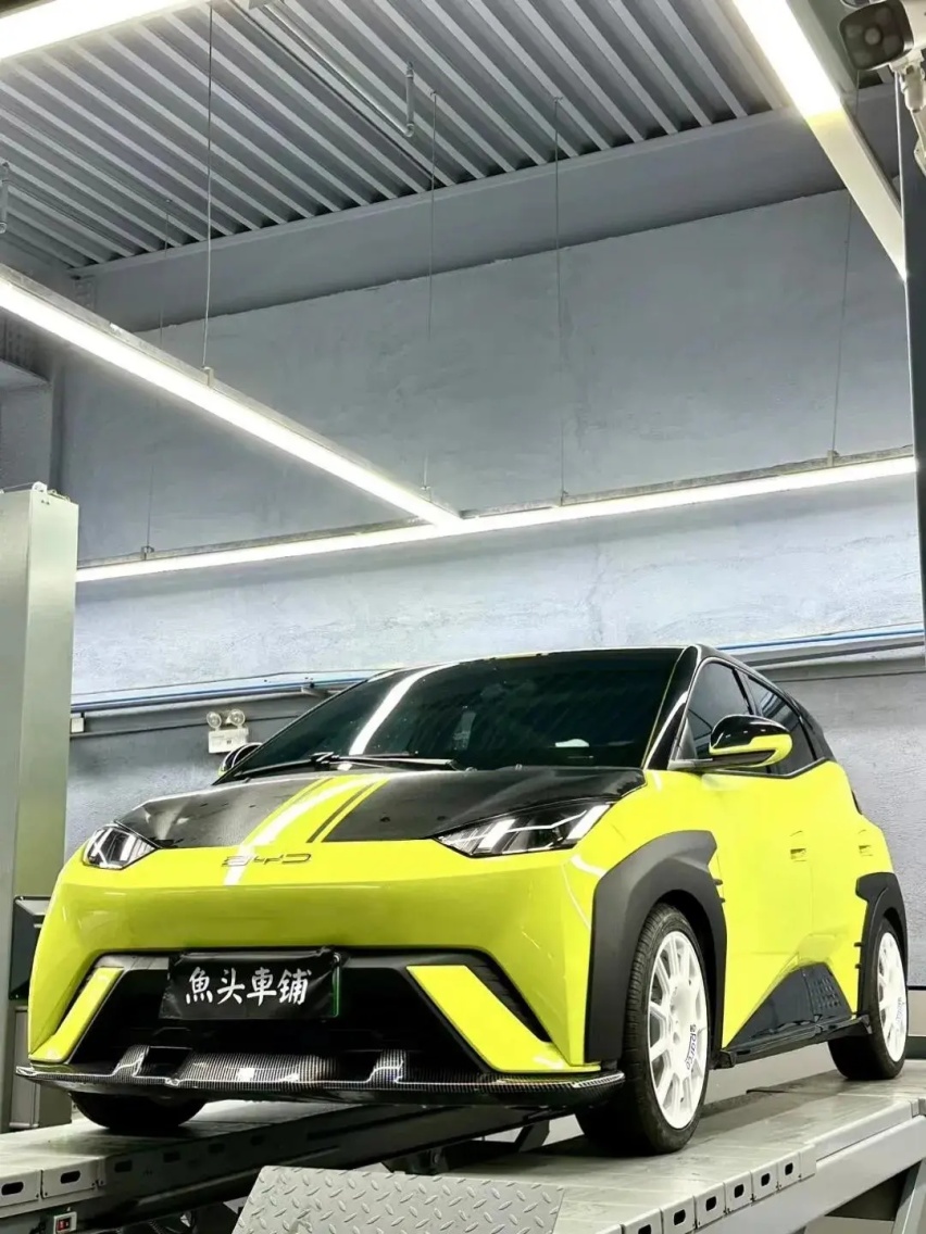 青春版“兰博基欧”应该怎么改？比亚迪海鸥改装案例合集