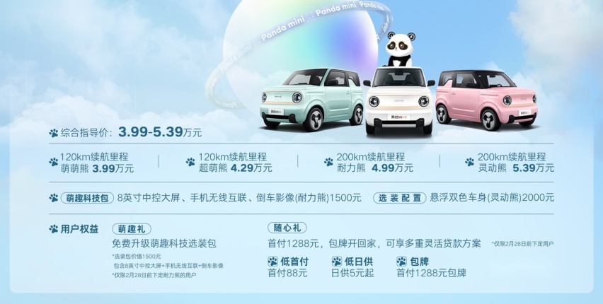 告别“代步车1.0时代”，吉利熊猫mini实现微型电车新跨越