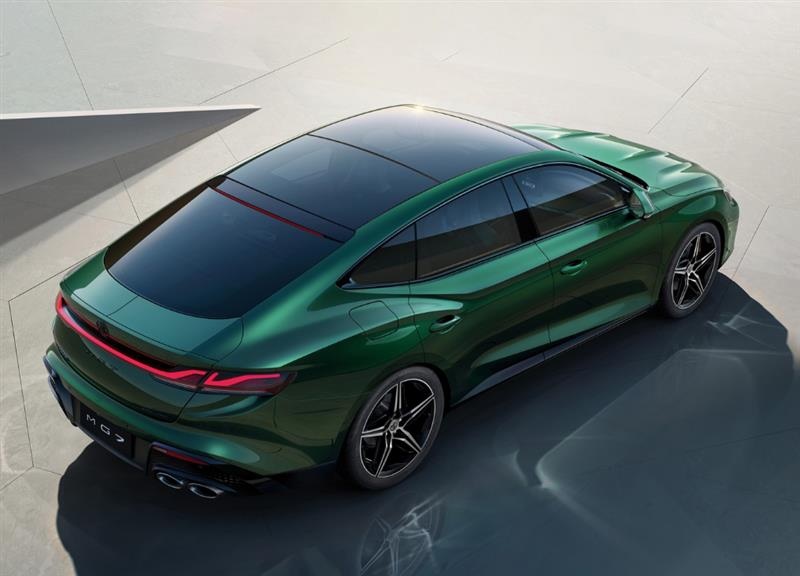 2023上海车展最美自主轿跑,全新MG7动静皆宜