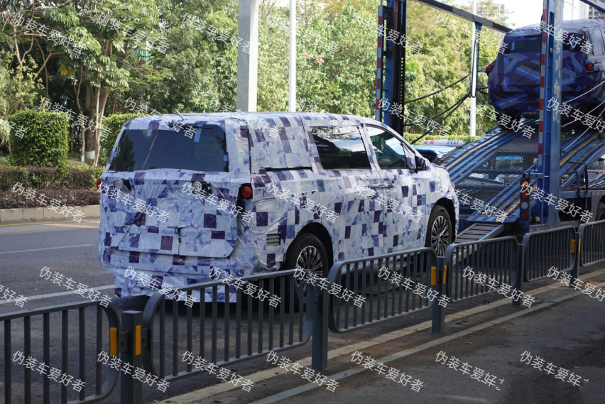 比亚迪全新MPV谍照曝光，车长5米左右，定位中型/中大型MPV