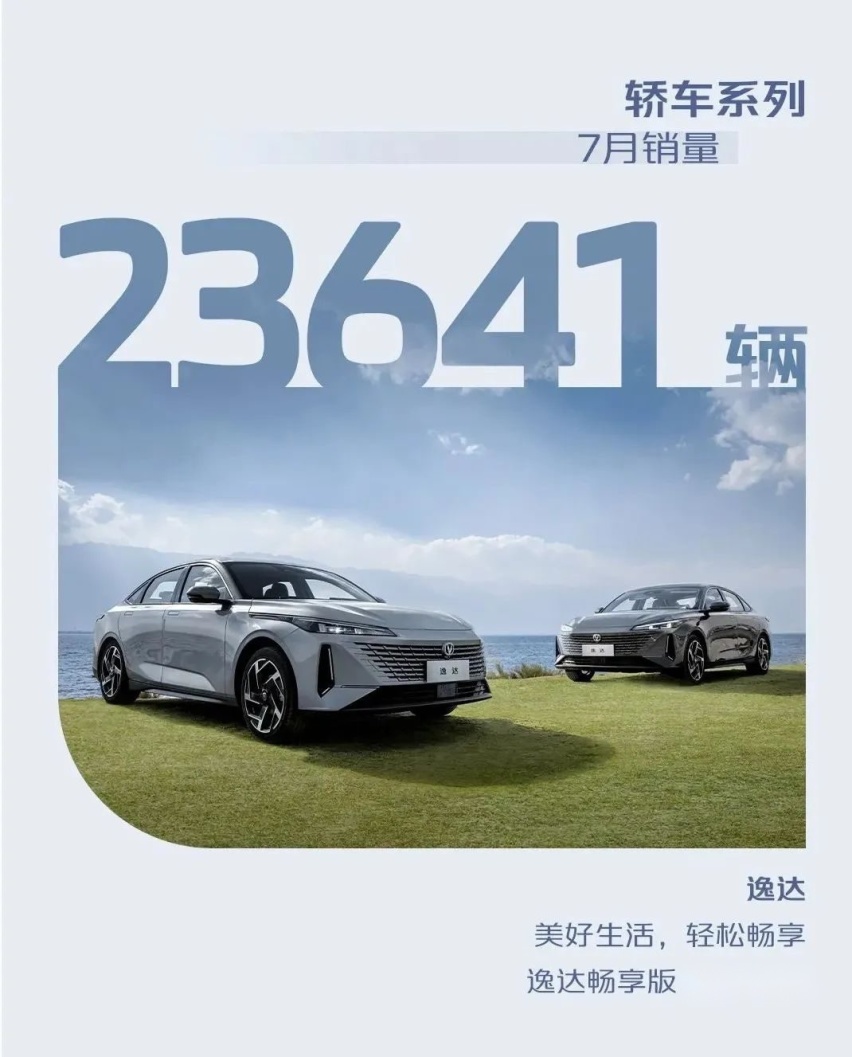 深蓝发力，出海战略显成效，长安汽车7月销量破20万辆