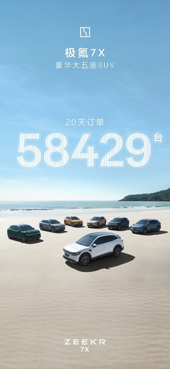 22.99万元起，极氪7X用诚意的价格打造豪华大五座SUV