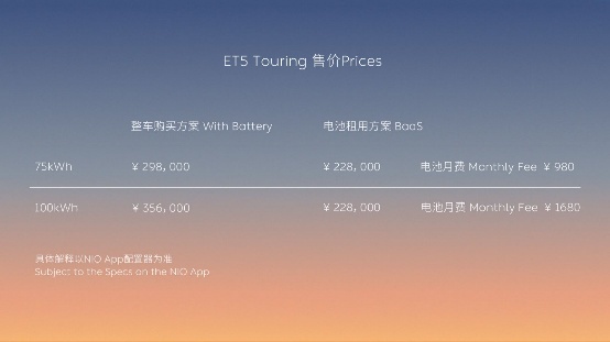 蔚来ET5旅行车上市，开启旅行车的中国时代