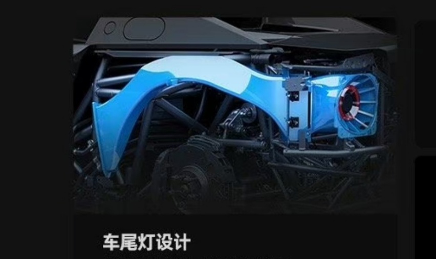 国产纯电小跑车SC01，预计售价30万内，铬钼钢管架底盘+推杆悬挂