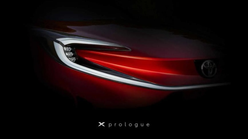丰田X Prologue纯电动中型SUV曝光  3月17日全