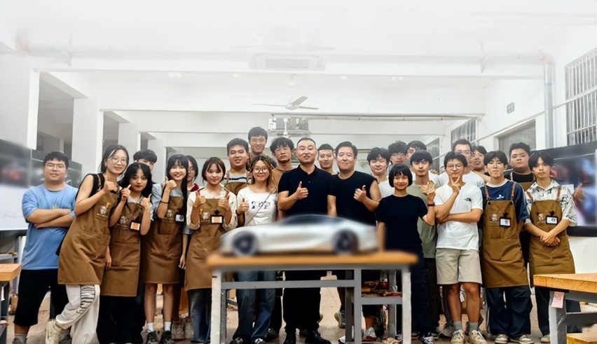 吉利设计携手景德镇陶瓷大学推出的汽车油泥模型定向班
