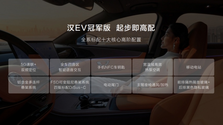 全面颠覆20到30万元轿车与SUV市场，比亚迪汉EV/唐DM-i冠军版