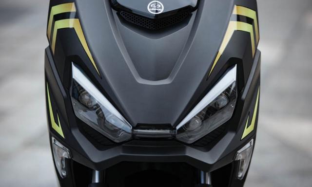 150排量运动踏板，林海雄鹿LH150T-D，水冷动力配双通道ABS