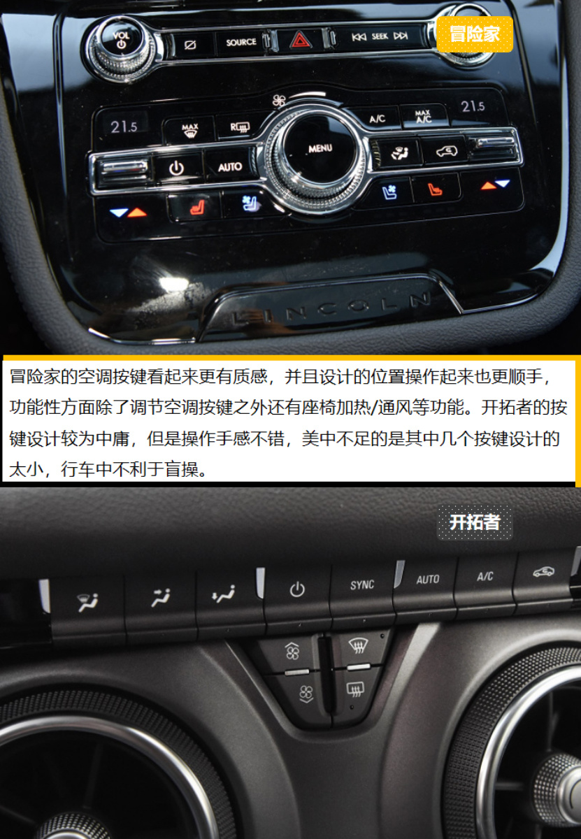【帮你选车】要豪华感还是大尺寸 冒险家对比开拓者